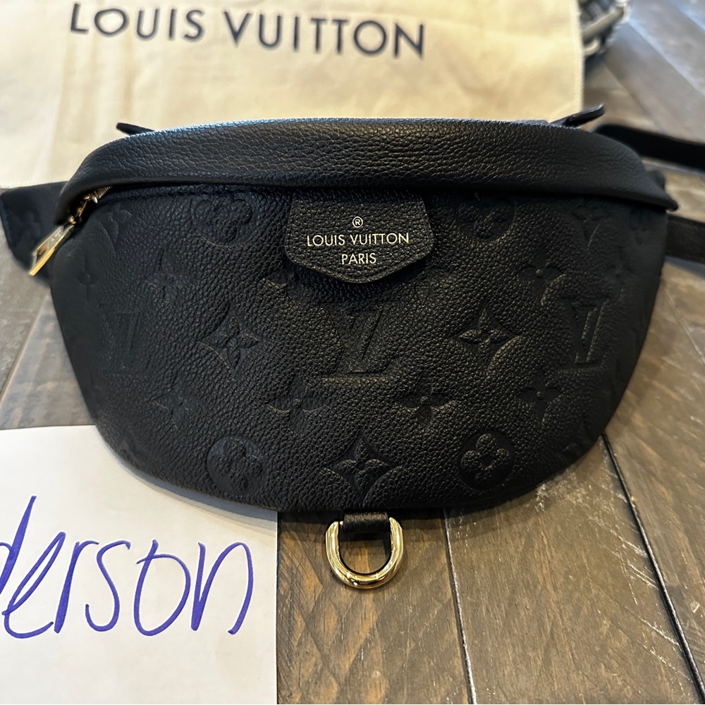 Louis Vuitton 
Bumbag Monogram Black Empreinte